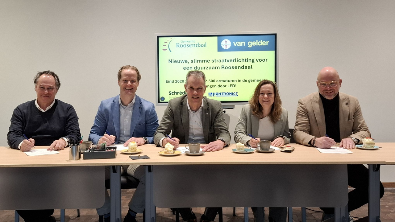 Tekenen samenwerking Gemeente Roosendaal