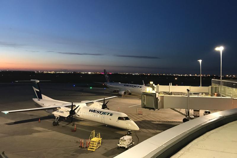 OMNIstar provides perfect uniformity for the apron lighting at Saskatoon airport in Canada