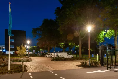 Energiezuinige LED verlichting voor gemeentewerf in Oss.